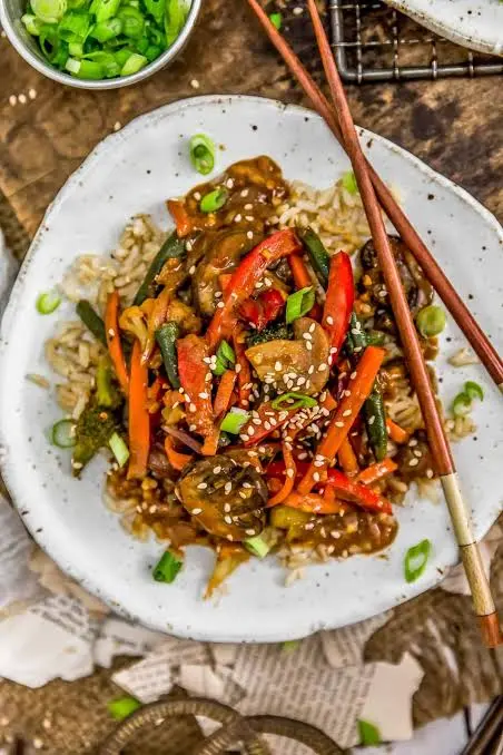 Schezwan Mix Veg by Wooden Spoon 