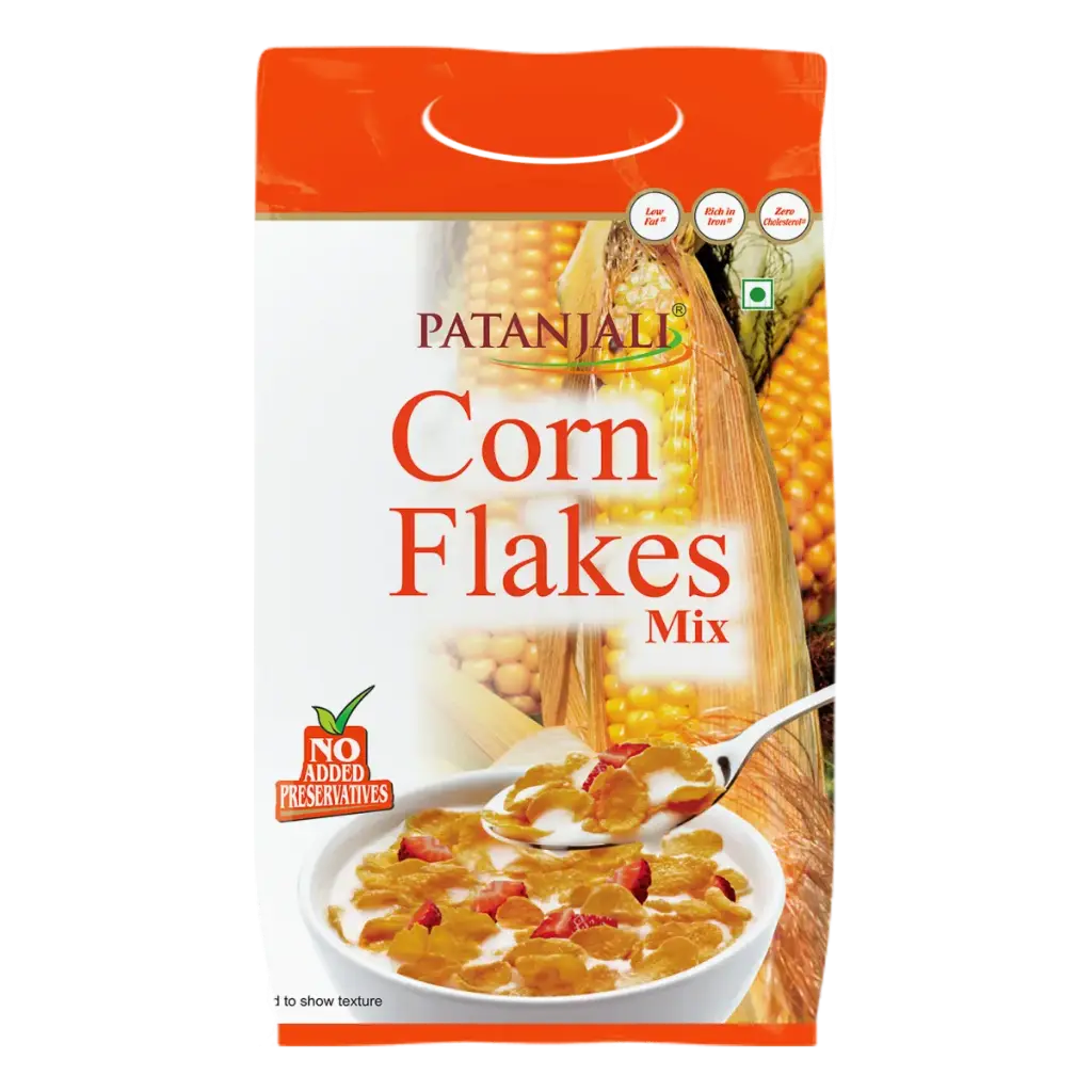 Patanjali Corn Flakes Mix 500gm 