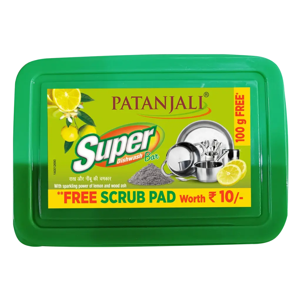 Dishwash Bar-600g (500g+100g)+ Scrub Pad