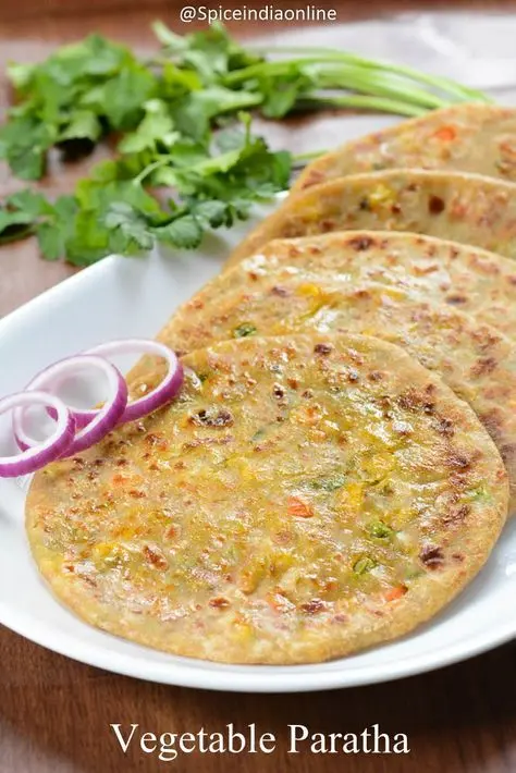 Mix Veg Paratha 
