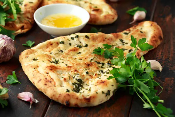 Garlic Naan By Vrindavan