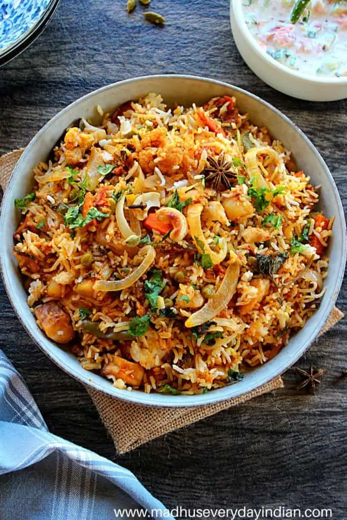 Veg Briyani By Vrindavan