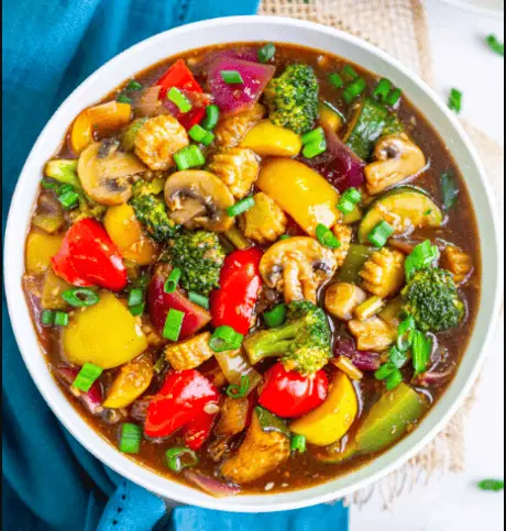 Crispy Veg Hot Garlic By Wooden Spoon 