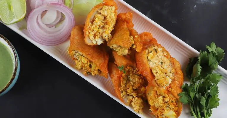 Tandoori Stuffed Chaap By Wooden Spoon 