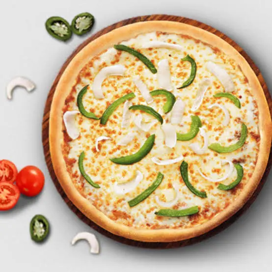 Capsicum/onion 7 Pizza by Delicious Pizza 