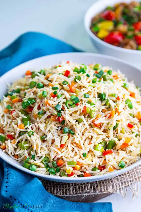 Fried Rice by Wooden Spoon 