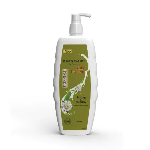 Patanjali Kesh Kanti Milk Protein Hair Cleanser 450ml