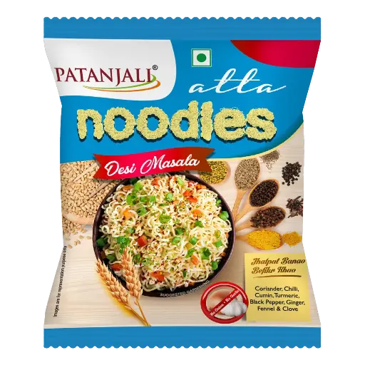 Patanjali Atta Noodles Desi Masala