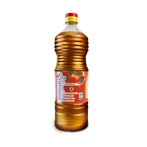 Patanjali Kachi Ghani Mustard Oil 1L