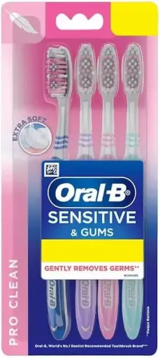 Oral B Sensitive & Gums (pack of 4) 