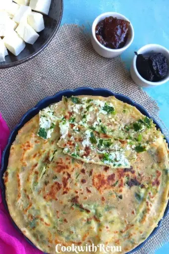 Paneer Paratha  By Vrindavan