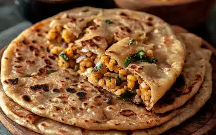 Mixed Paratha By Wooden Spoon 