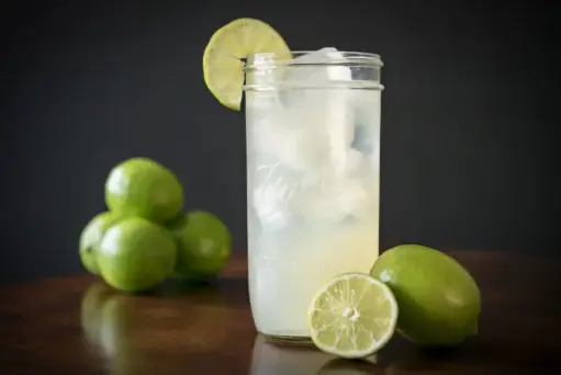 Fresh lime soda By Wooden Spoon 