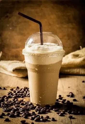 Cold Coffee By Wooden Spoon 