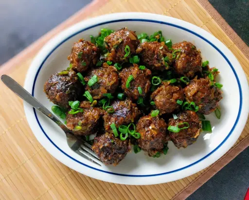 Veg Manchurian (Dry) By Wooden Spoon 