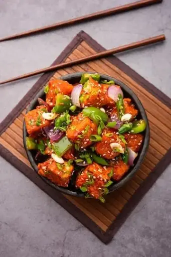 Chilli Paneer (Dry) By Wooden Spoon 