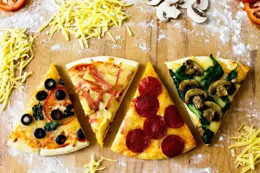 Four Fresh pizza By Delicious Pizza