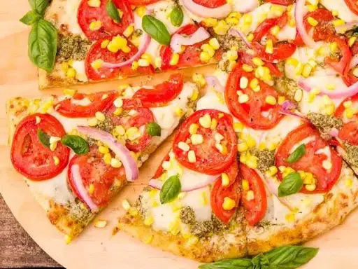 Tomato/Corn 7 Pizza by Delicious Pizza 