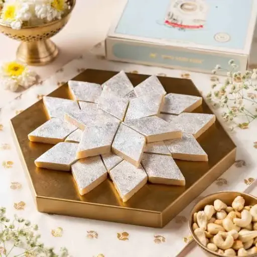 Kaju Barfi Naivedyam Pandit Jii (Desi Ghee)